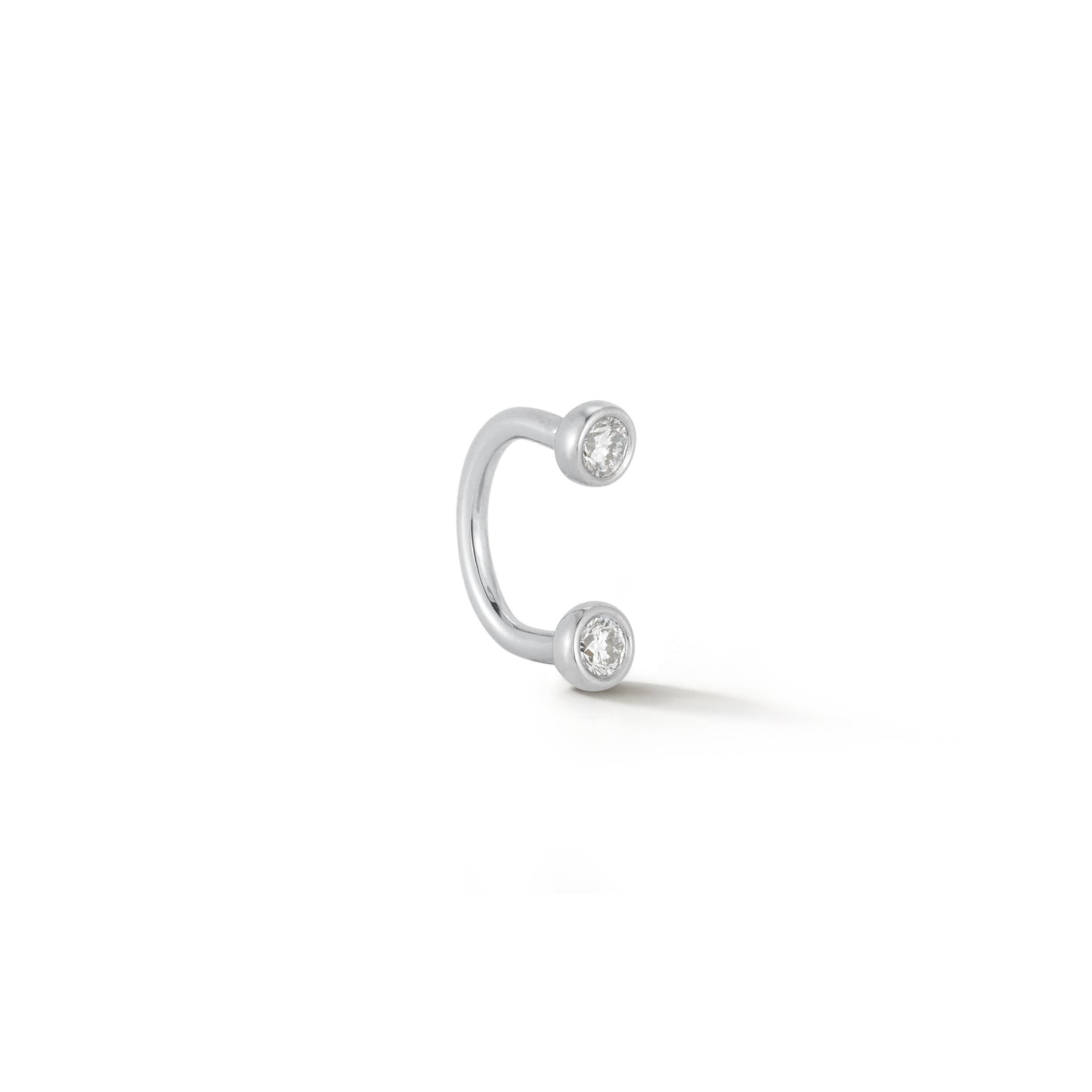 Diamond Curved Barbell