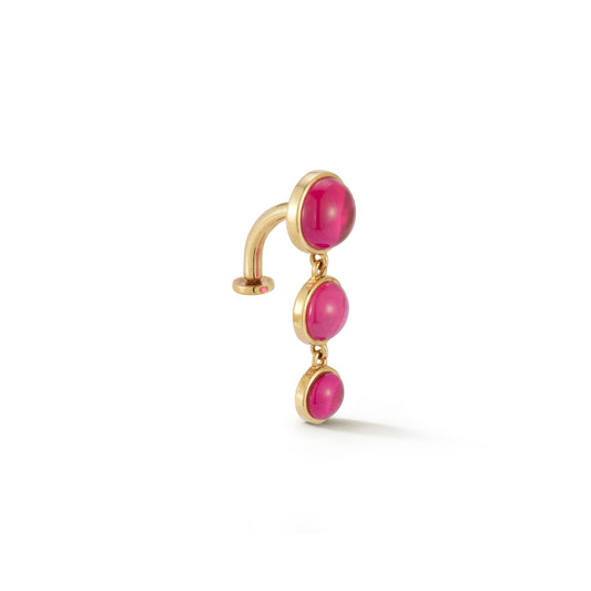 Ruby Dewdrop Ring