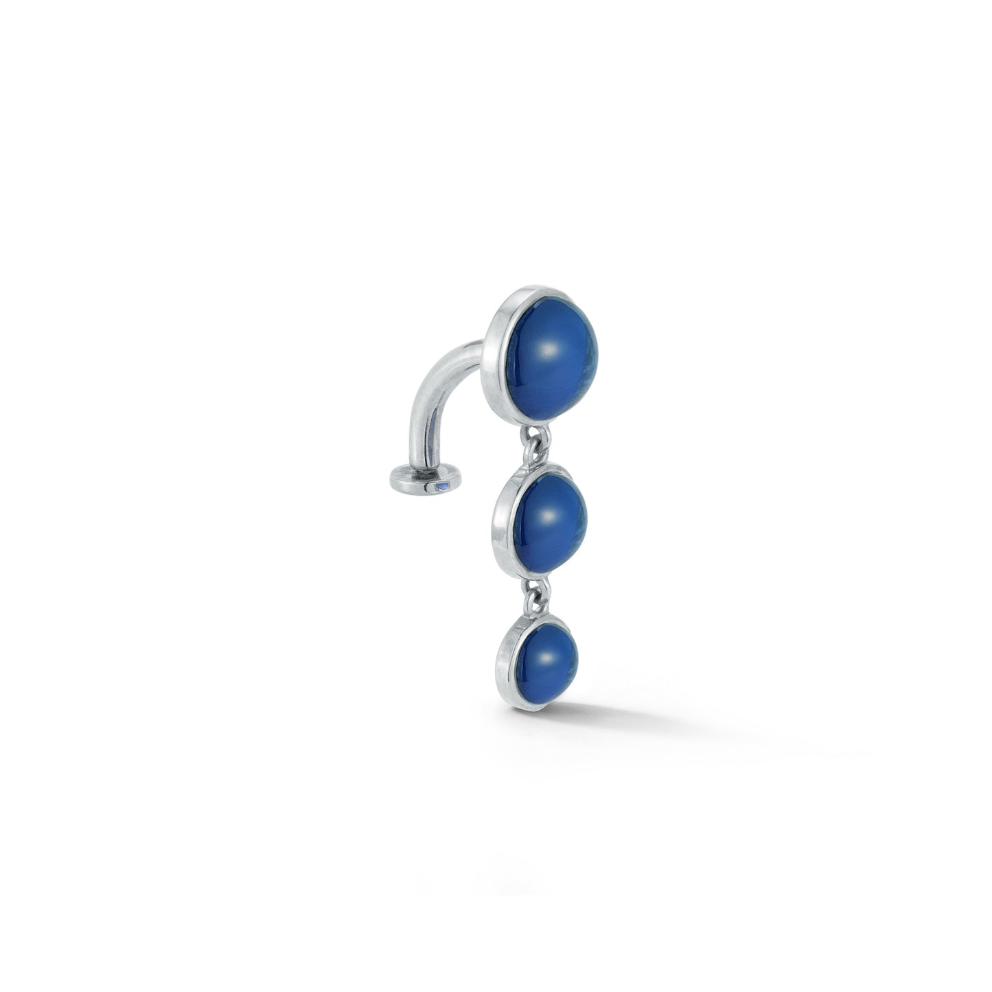 Sapphire Dewdrop Ring